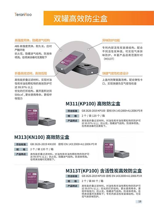 双罐高效防尘盒